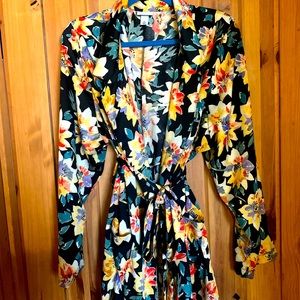 Spring Silky Belted Cardigan